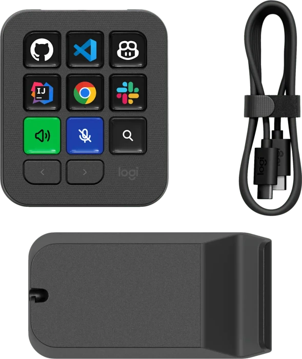 Logitech MX Keypad, grafit, USB-C