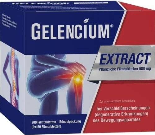 Gelencium Extract Pflanzliche Filmtabletten, 300 Stück (2x 150 Stück)