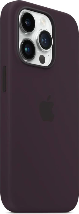 Apple Silikon Case mit MagSafe für iPhone 14 Pro Holunder