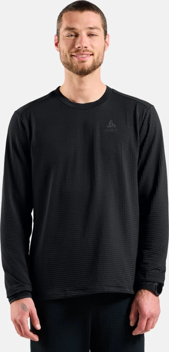 Odlo Essentials Thermal Laufshirt langarm schwarz (Herren)