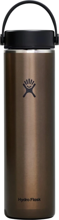 Hydro Flask Lightweight Wide Mouth Trail Series Isolierflasche 710ml obsidian