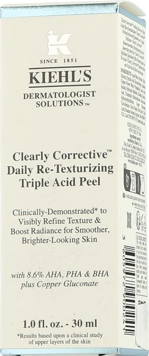 Kiehl's Clearly Corrective Daily Re-Texturizing Triple Acid Peel, 30ml