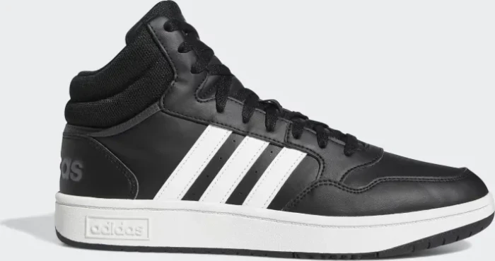 adidas Hoops 3.0 Mid Classic Vintage core black/cloud white/grey six