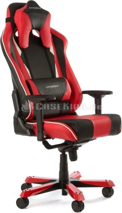DXRacer Sentinel Series Gamingstuhl, schwarz/rot