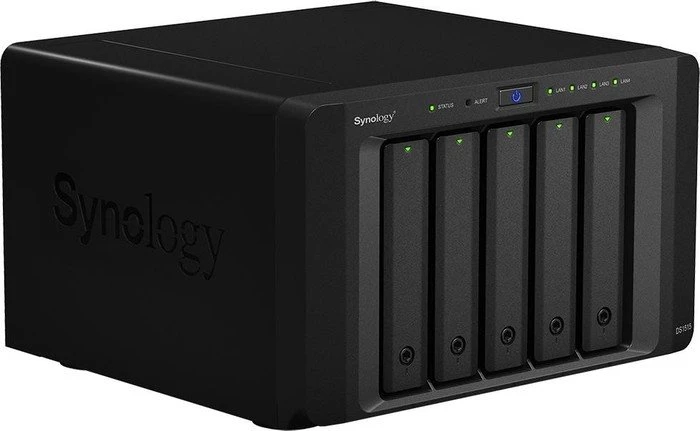 Synology DiskStation DS1515, 2GB RAM, 4x RJ-45 1000Base-T, 4x USB-A 3.0