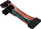SilverStone PP10, 2x 24-Pin ATX Buchse auf 1x 24-Pin ATX Stecker, 1x Mainboard auf 2x PSU Y-Kabel Vorschaubild