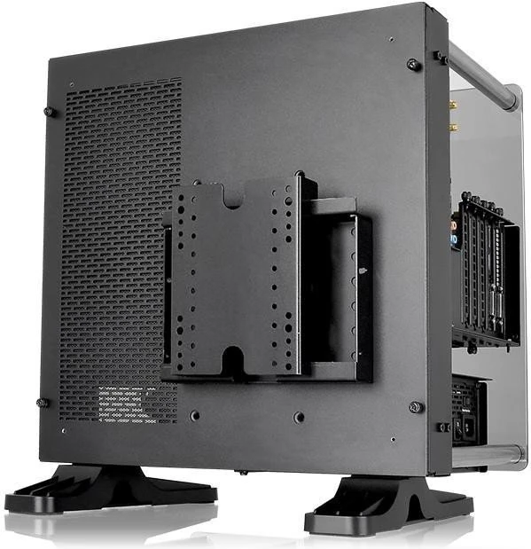 Thermaltake Core P1, schwarz, Glasfenster, Mini-ITX