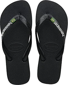 Havaianas Brasil Logo schwarz