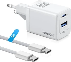 Nohon USB-C Schnellladegerät 35W weiß