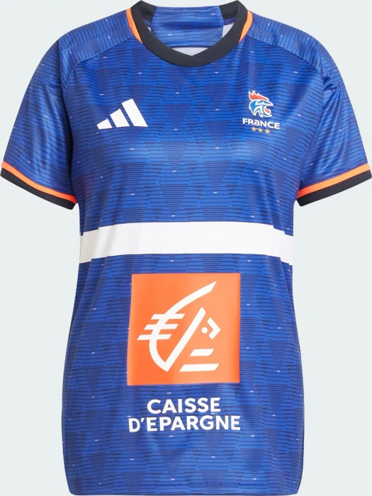 adidas Frankreich Handball Replica Trikot kurzarm semi lucid blue (Damen)