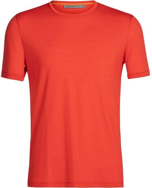 Icebreaker Merino Sphere II Funktionsshirt kurzarm lava (Herren)