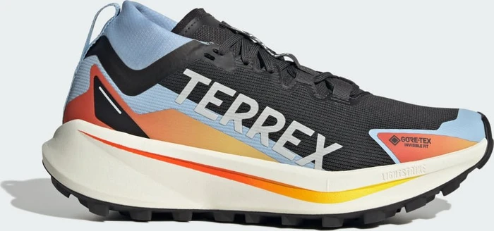 adidas Terrex Agravic GTX Trail core black/cloud white/glow blue (Damen)