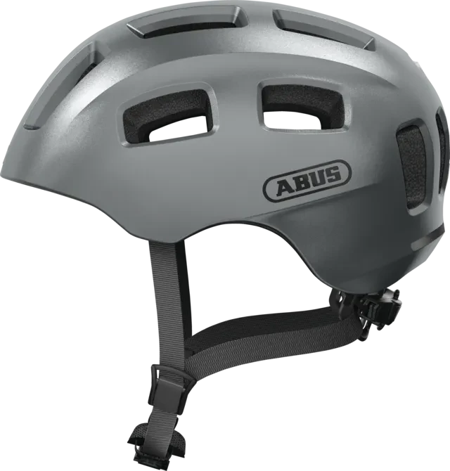ABUS Youn-I 2.0 Kinderhelm graphite silver