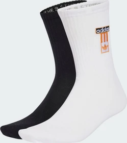 adidas Adibreak Crew Socken white/black, 2 Paare