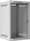 Lanberg WF10 Series 10" Rack Wandschrank 9HE, hängend, Flatpack, Glastür, IP20, RAL 7035, 310mm tief Vorschaubild
