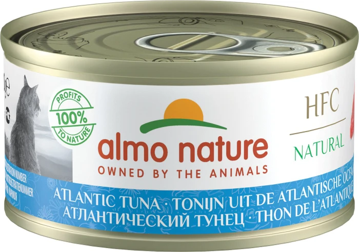 almo nature HFC Natural Cats 70, Atlantik-Thunfisch, 3.36kg (48x 70g)