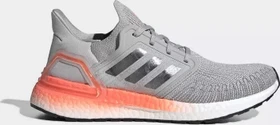 adidas Ultraboost 20 grey two/night metallic/signal coral (Damen)