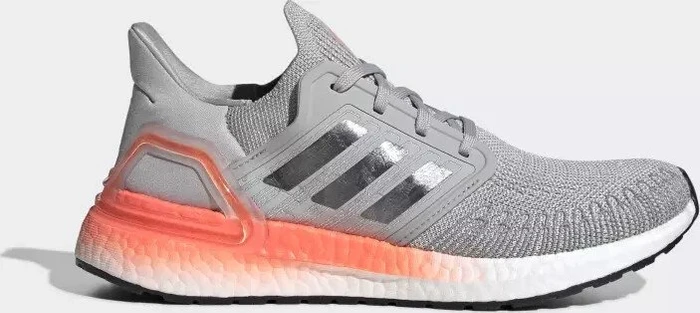 adidas Ultraboost 20 grey two/night metallic/signal coral (Damen)