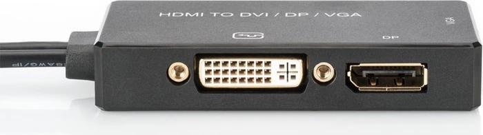 Digitus HDMI auf DisplayPort/DVI/VGA Adapter