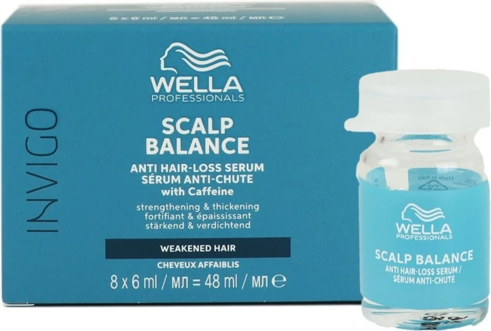 Wella Care Balance Anti Hair Loss Serum, 48ml (8x 6ml)