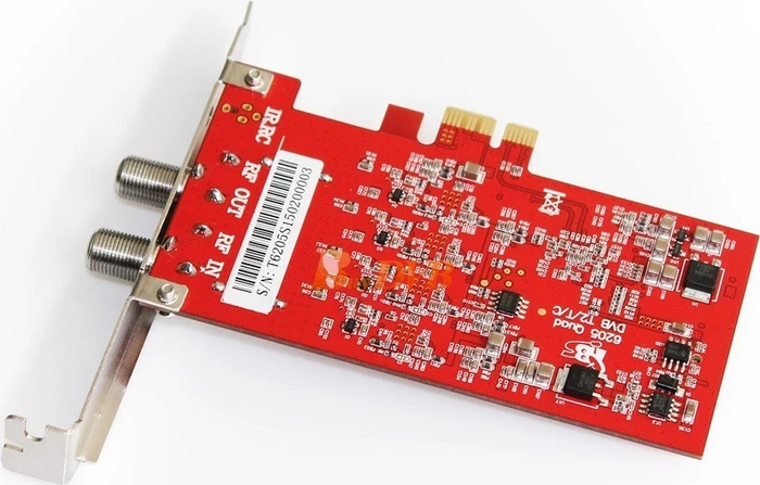 TBS DVB-T2/C Quad-Tuner, PCIe x1