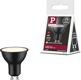 Paulmann LED Reflektor GU10 7W/827 schwarz