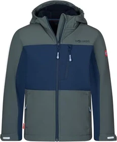 Trollkids Bergsfjord Funktionsjacke ivy/navy (Junior)