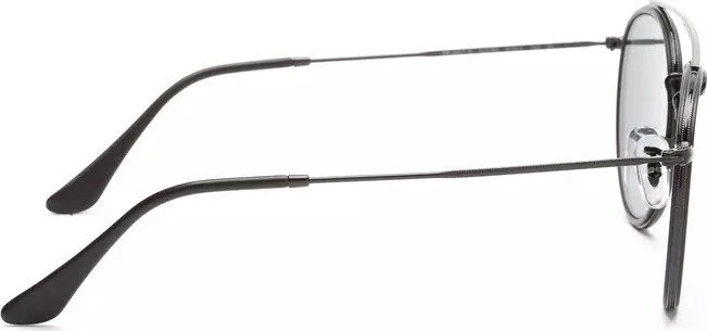 Ray-Ban Round Double Bridge black/blue-grey classic