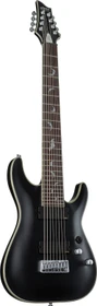 Schecter Damien Platinum-8 Satin Black
