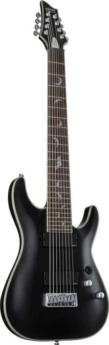 Schecter Damien Platinum-8 Satin Black (1187)