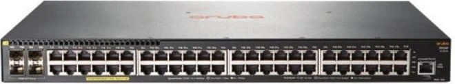 HPE Aruba 2930F 48G Rackmount Gigabit Managed Switch, 48x RJ-45, 4x SFP, 370W PoE+