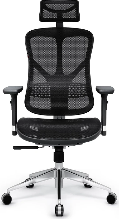 Diablo Chairs V-Basic Ergonomischer Bürostuhl, schwarz/schwarz