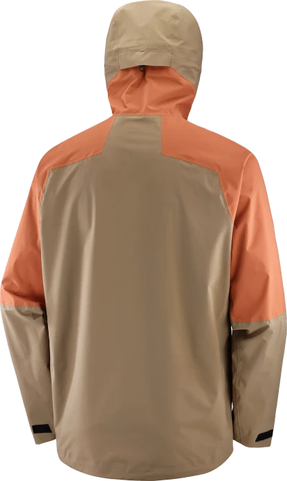 Salomon Outerpath Pro 2.5L Funktionsjacke shitake/baked clay (Herren)