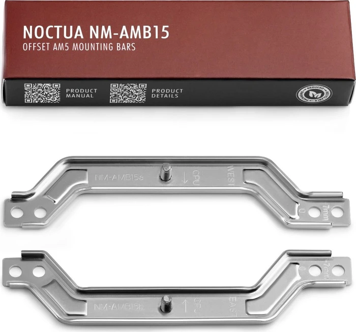 Noctua NM-AMB15 offset mounting bars, Sockel AM5/AM4