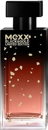 Mexx Black & Gold For Her Limited Edition Eau de Toilette, 30ml