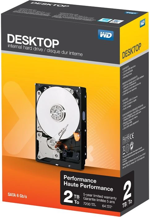 Western Digital WD_BLACK 2TB, 3.5" / SATA 6Gb/s, retail