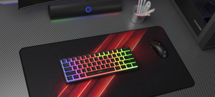 Genesis Thor 660 G2 Wireless, PBT, schwarz, LEDs RGB, Gateron BROWN, USB/Bluetooth, US