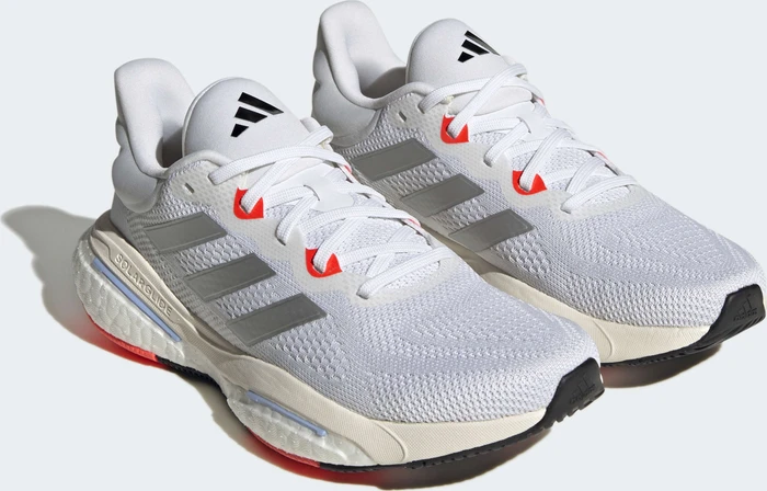 adidas Solarglide 6 cloud white/silver metallic/solar red (Damen)