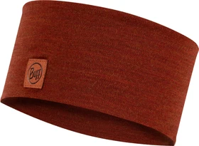 Buff Solid Merino Wide Stirnband solid sienna