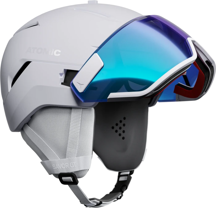 Atomic Savor GT Visor Stereo Helm white heather