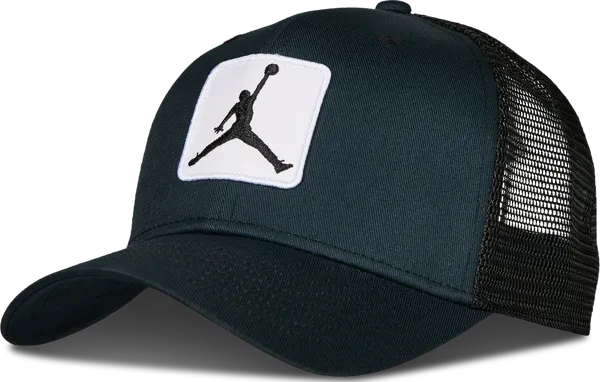 Nike Jordan Rise strukturierte Kappe schwarz/weiß