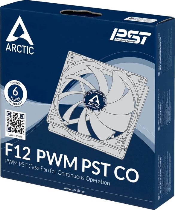 ARCTIC F12 PWM PST CO grau, 120mm