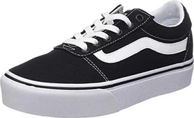 Vans Ward Platform schwarz/weiß (Damen)