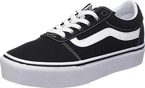 Vans Ward Platform schwarz/weiß (Damen)