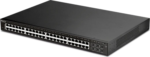 DrayTek VigorSwitch 2500 Rackmount Gigabit Managed Switch, 44x RJ-45, 4x RJ-45/SFP, 2x SFP, 405W PoE+