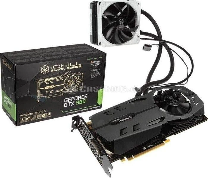 INNO3D GeForce GTX Titan X iCHILL Black Accelero Hybrid S, 12GB GDDR5, DVI, HDMI, 3x DP
