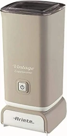Ariete 2878 Vintage elektrischer Milchaufschäumer creme