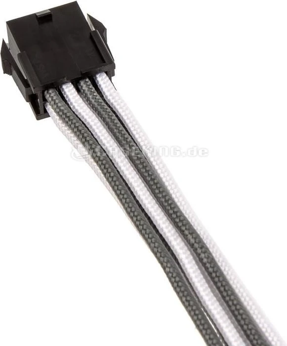 Phanteks Verlängerungskabel Kit für Netzteile, weiß/grau, 500mm