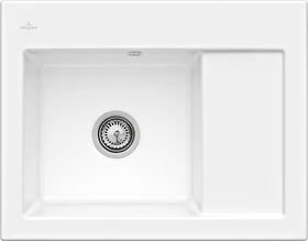 Villeroy & Boch Subway 45 Compact Einbau Becken links weiß alpin