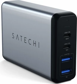 Satechi 75W Dual USB-C PD Travel Charger